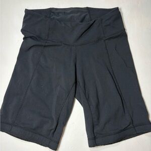 Lululemon Black Tight Stuff Running Shorts - Size 10